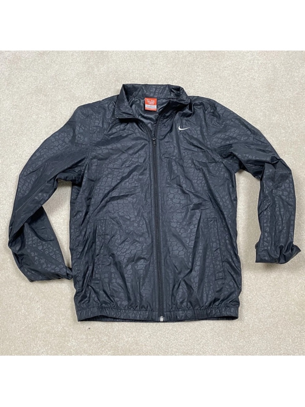 Nike Women’s Croc Black Lightweight Packable Jacket